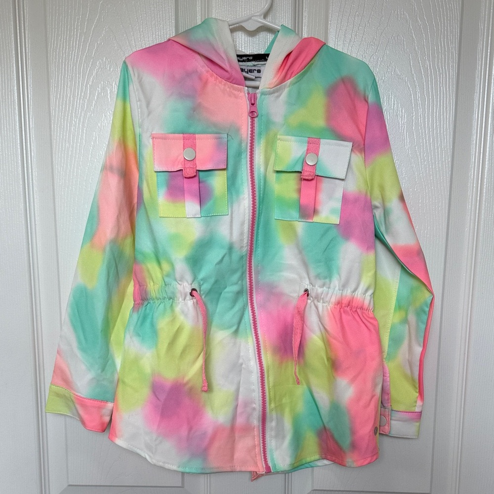 Layer 8 Pastel Tie-Dye Jacket